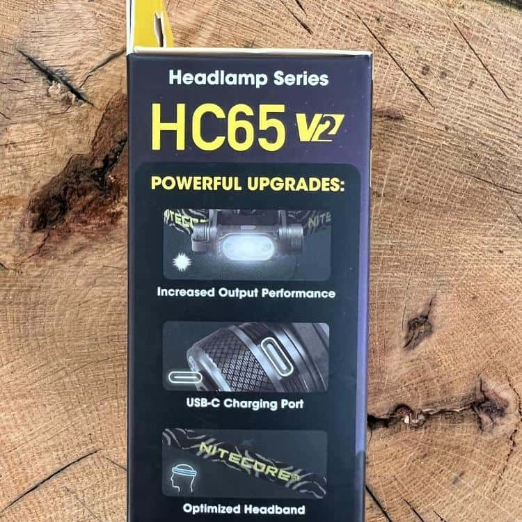 New Nitecore HC65 V2 Headlamp HC65 V2